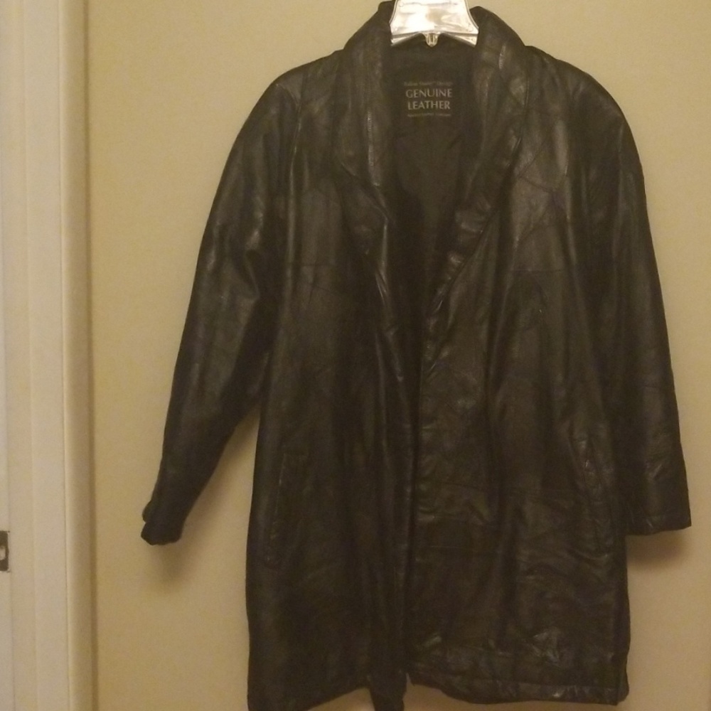 Leather jacket